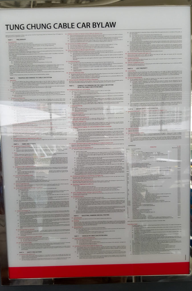 That's a lot of bylaws for a cable car.